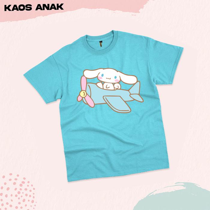 Gambar Baju Kaos Anak Perempuan Gambar Cinnamoroll Cute Riders Sanrio Unisex Usia 1 2 3 4 5 6 7 8 9 10 Tahun - Biru Langit, S dari Eiyo Store Kids undefined Tokopedia
