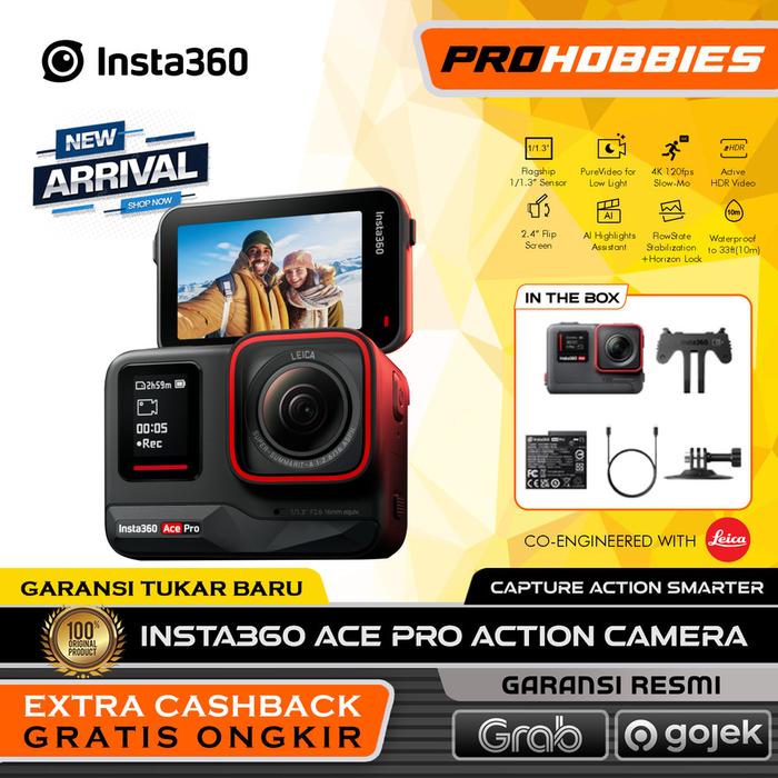 Gambar Insta360 Ace PRO Action Camera Insta 360 AcePRO Action Camera - UNIT dari Prohobbies undefined Tokopedia