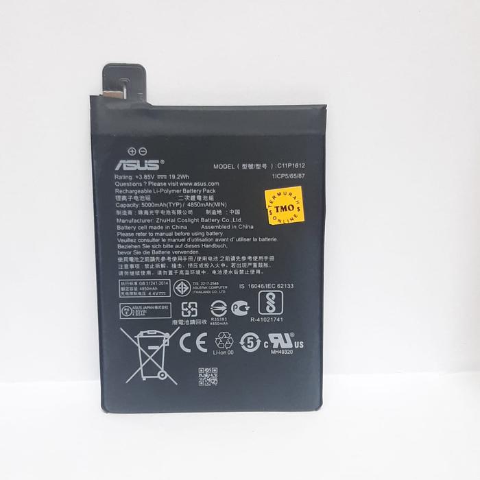 Gambar Baterai/Batry Asus Zenfone C11P1611 For 3 Max 5.2 in Zenfone Mi Max Plus M1 X008DA ZC520TL Original 100% dari JMA Power undefined Tokopedia