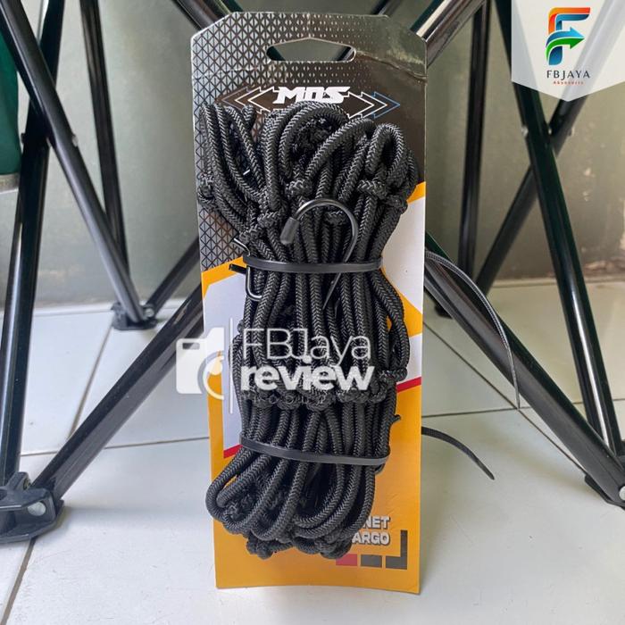 Gambar Cargo net motor 40x40 cm jaring bagasi motor jumbo tali barang jok box - MOSBLACK, 40CM dari KOMAS TRADING PROSPER undefined Tokopedia
