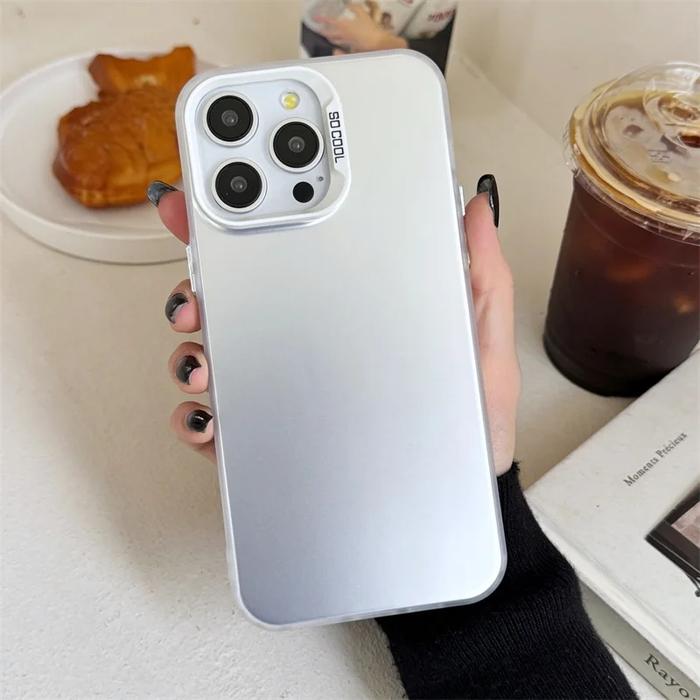Gambar CASING IPHONE 15 / 15 PRO / 15 PRO MAX CASE PREMIUM HOLOGRAM SOFT CASE - Putih, IP 15 PRO MAX dari UNBOXING ID undefined Tokopedia