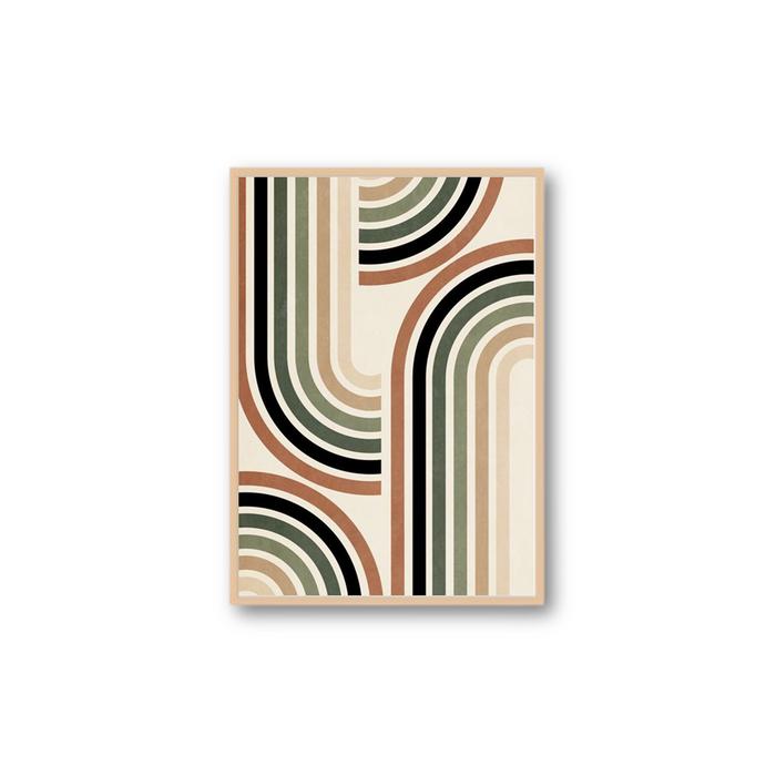 Gambar home decor dekorasi hiasan dinding Ruang Tamu Minimalis Home decor  Ruang Tamu Minimalis pajangan Dinding cafe hiasan dinding cafe poster art design wall decor aesthetic best seller  frame - Wall Decor kertas print gold Hiasan dinding Gold - AV-01, 34x46cm Natural dari NuanArtDecor undefined Tokopedia