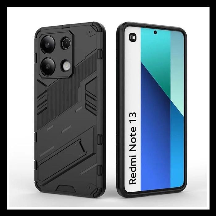 Gambar Xiaomi Redmi Note 13 4G 5G Cyberpunk Original Hard Case Casing Soft Cover Armor Back Stand Silicone Pc - HITAM., REDMI NOTE13 4G dari Original Shop Nillkin undefined Tokopedia