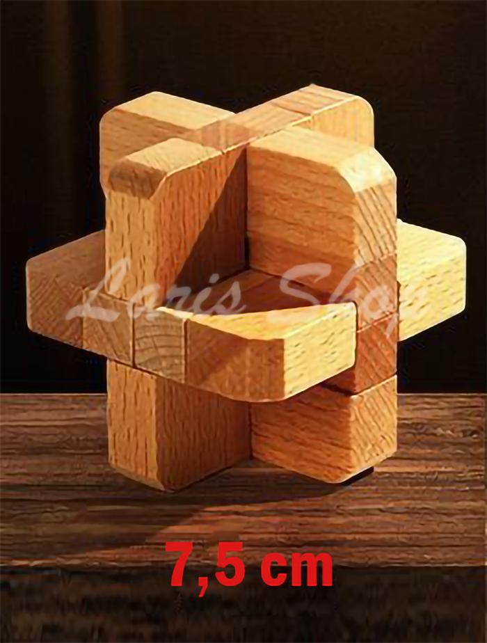 Gambar Wooden Puzzle ( Puzzle Kayu ) 3D Mainan Edukasi Asah Otak IQ Uk Besar Part II - Wood Close dari larisshops2 undefined Tokopedia