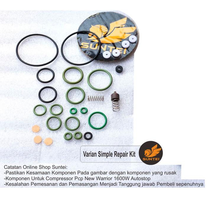 Gambar Compressor PCP New Warrior / Kompressor PCP/Kompresor PCP 4500PSI - SIMPLEREPAIRKIT dari suntei undefined Tokopedia