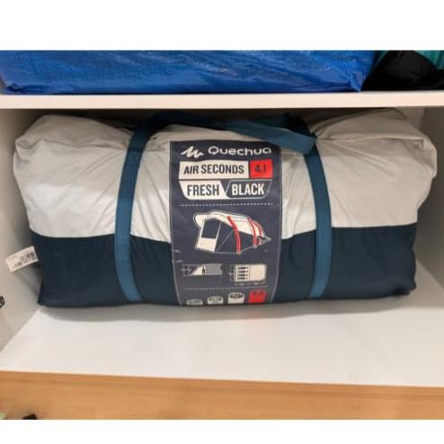 Gambar Decathlon Inflatable Camping Tent Air Second 4.1 Fresh and Black (Second Like New) dari A4 phone Bekasi undefined Tokopedia