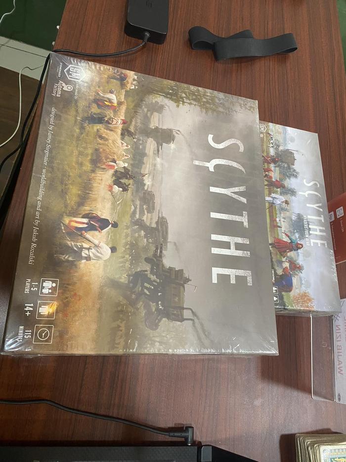 Gambar Scythe board game + Exp invaders from afar preloved dari playroompalu undefined Tokopedia