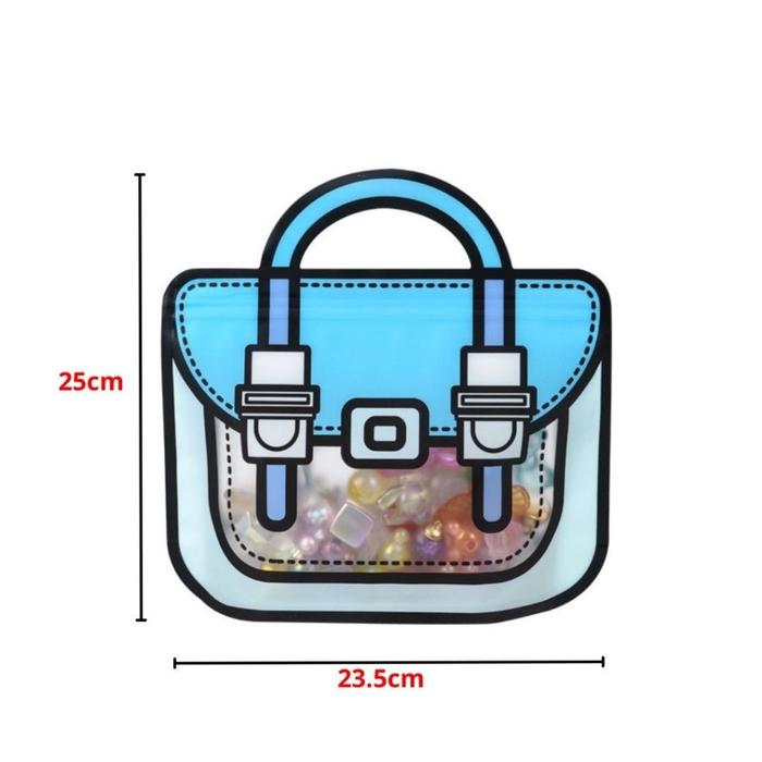 Gambar GTT Goodie Bag Plastik 2D Pouch Hampers Motif Tas Ransel - KECIL BIRU dari Grosir Termurah Tercepat undefined Tokopedia