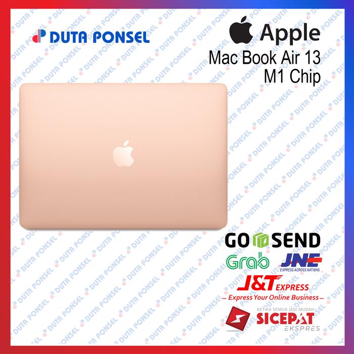 Gambar Apple MacBook Air 13" Laptop - Apple M1 Chip - RAM 8GB - SSD 256GB - Gold dari Duta Ponsel Pekanbaru_NEW undefined Tokopedia