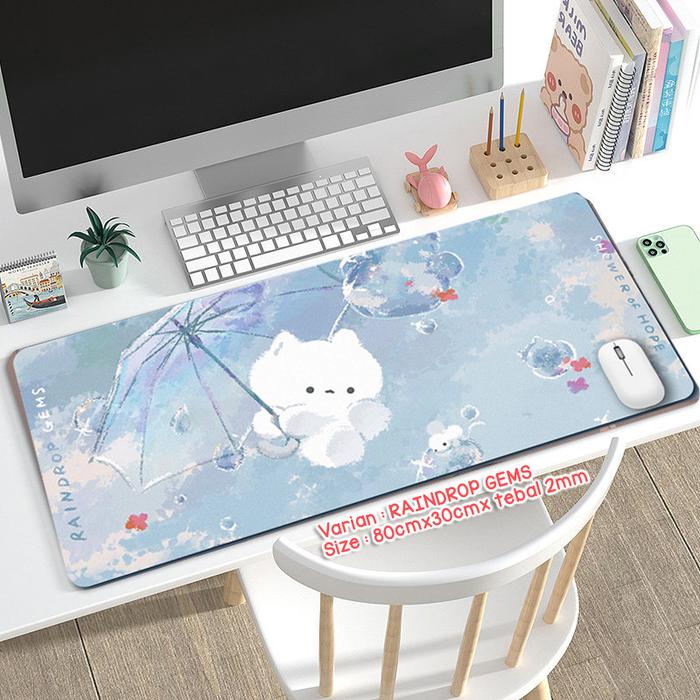Gambar Mouse pad gaming premium panjang mousepad motif alas laptop lucu aksesoris komputer gamer - TOSCA CATS  dari VINCESS SHOPP undefined 5 Tokopedia