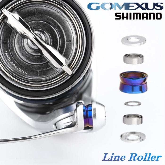 Gambar Gomexus Titanium Fishing Line Roller For Shimano - Aurora dari Prime Collection's undefined Tokopedia
