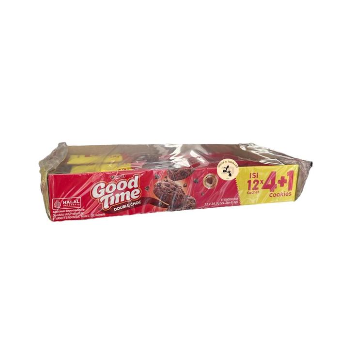 Gambar Biskuit Good Time Cookies Box Ecer 1000/2000 Isi 12 Pcs - Double Choc, Ecer 2000 dari Barokah Store64 undefined Tokopedia