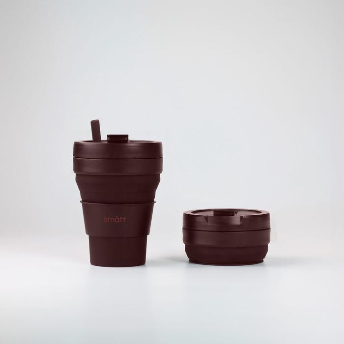 Gambar Smatt Double Package - Smatt Foldable Cup 2PCS - Burgundy, - Lilac dari Smattofficial undefined Tokopedia