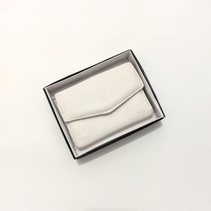 Gambar Dompet Wanita Kulit Asli Papirut Ukuran Kecil - Putih dari Jolie leather store undefined Tokopedia