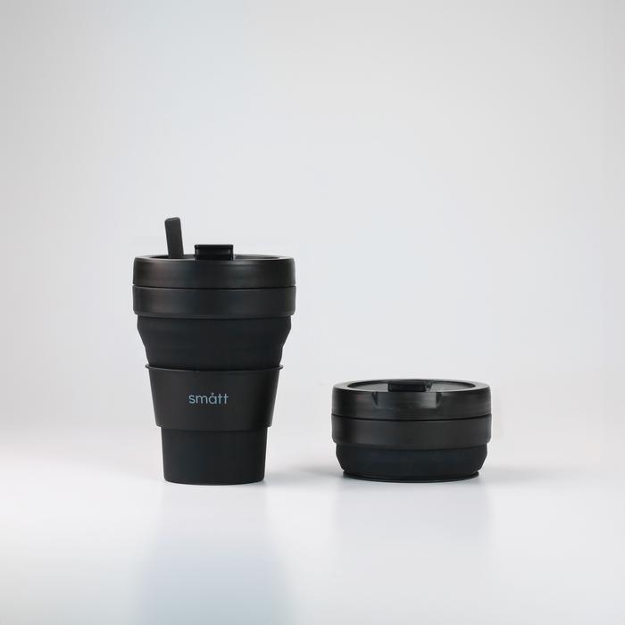 Gambar Smatt Double Package - Smatt Foldable Cup 2PCS - Black, - Burgundy dari Smattofficial undefined Tokopedia