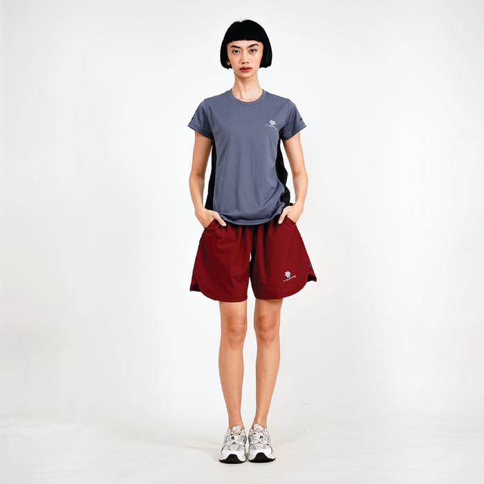 Gambar Tiento Setelan Olahraga Kaos Lari Dry Fit Lengan Pendek Baju Running Celana Pendek Marlot Gym Fitness Sport Extra Lite - GREY MARLOT, M dari TIENTO INDONESIA undefined Tokopedia