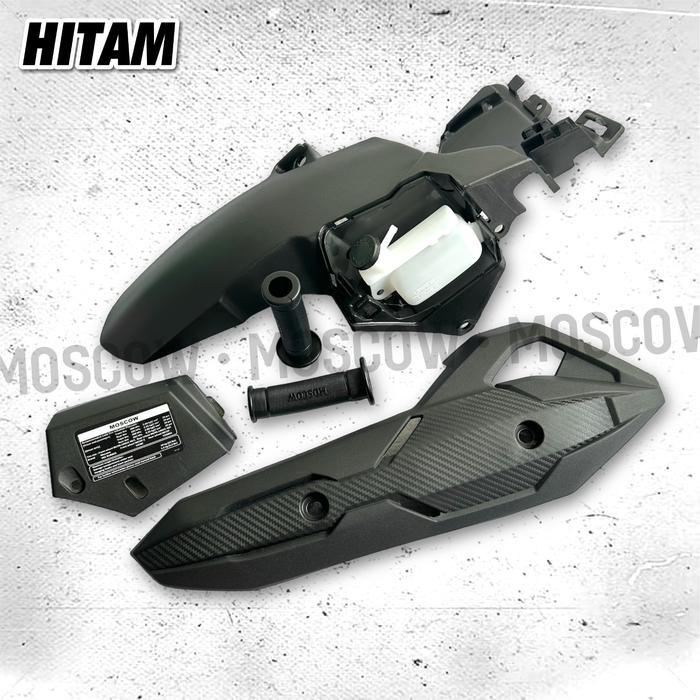 Gambar HUGGER KOLONG SPAKBOR AIRBLADE VARIO 125 150 THN 2012-2020 PCX CBU DLL - HUGGER HITAM dari ATLANTIC VARIASI undefined Tokopedia