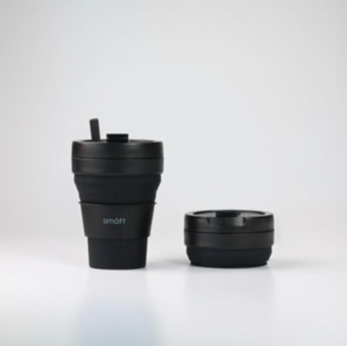 Gambar Smatt Double Package - Smatt Foldable Cup 2PCS - Denim, - Black dari Smattofficial undefined Tokopedia