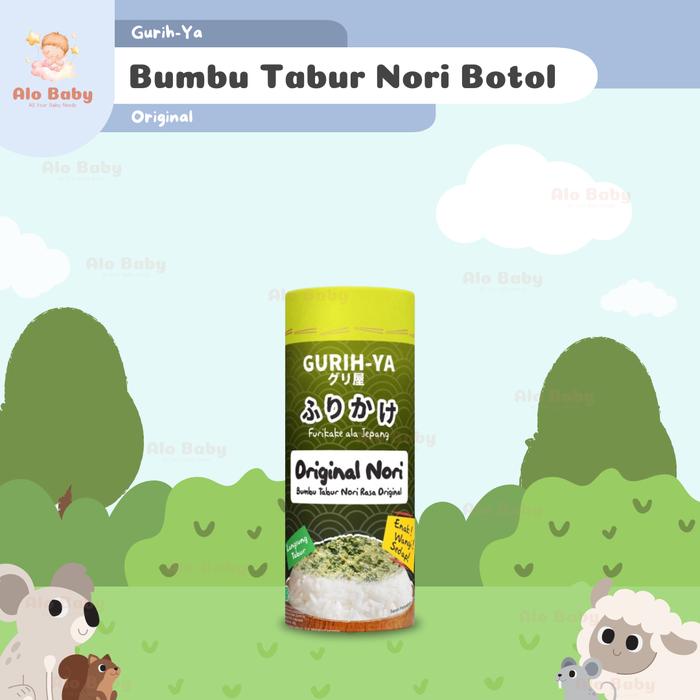 Gambar Gurihya Nori Seaweed BOTOL / Gurih-ya abon rumput laut - Original dari Toko Alo Baby undefined Tokopedia