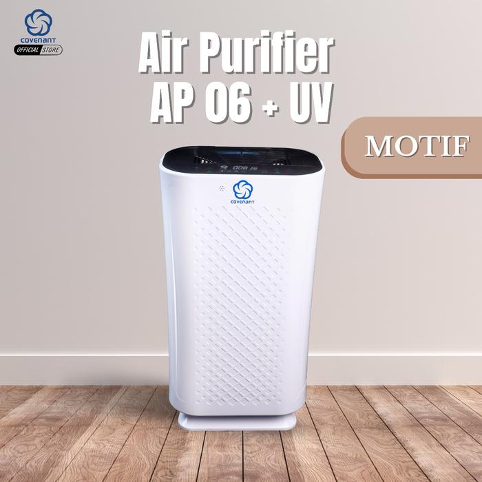 Gambar Covenant Air Purifier AP-06 PROMO Pembersih Udara Dengan Hepa Filter - Polos Tangerang - Motif+UV dari Covenant Tangerang undefined Tokopedia