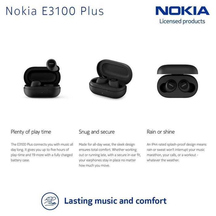 Nokia E3100 Plus Nokia Wireless Earphones Bluetooth Nokia E3100