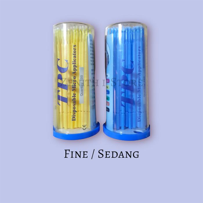 Gambar Microbrush Dental TPC | Micro Applicator | Bonding Applicator USA - Fine / Sedang dari Zenith i-Store undefined Tokopedia