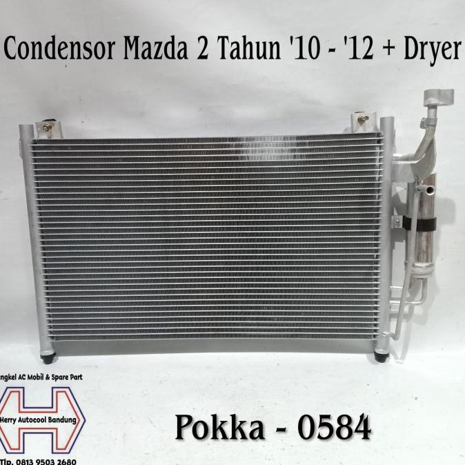 Gambar Condensor - Kondensor Ac Mobil Mazda 2 '10 - '12 Merk Pokka dari GRANDAE SHOP undefined Tokopedia
