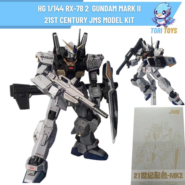 Gambar HG 1/144 RX-178 Fighter Mark II mk 2 JMS 21st Century Real Type Model Kit dari toritoys undefined Tokopedia