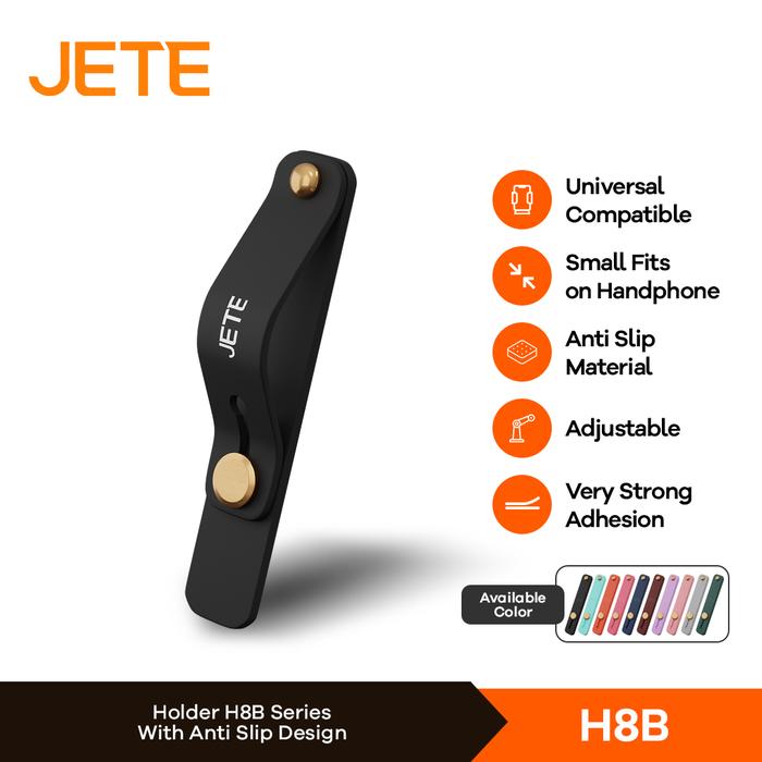 Gambar JETE H8B Magnetic Phone Grip | Stand HP Pop Socket | Hand Grip Stand - Black dari JETE Authorized Shop undefined Tokopedia