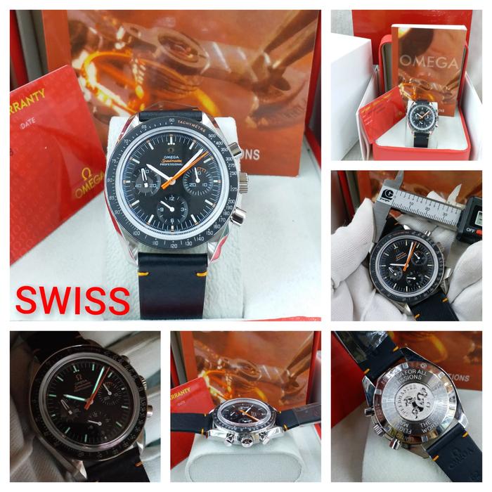Gambar Jam Tangan Pria Swatch Automatic Stainless 38MM dengan Kaca Sapphire dan Strap Kulit - Kulit dari TripleT123 undefined Tokopedia