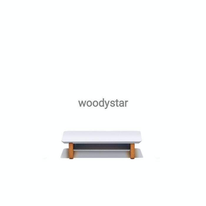 Gambar DS04 Desk shelf Stand monitor rak monitor tatakan monitor level monitor komputer laptop murah - Putih dari woody star undefined Tokopedia