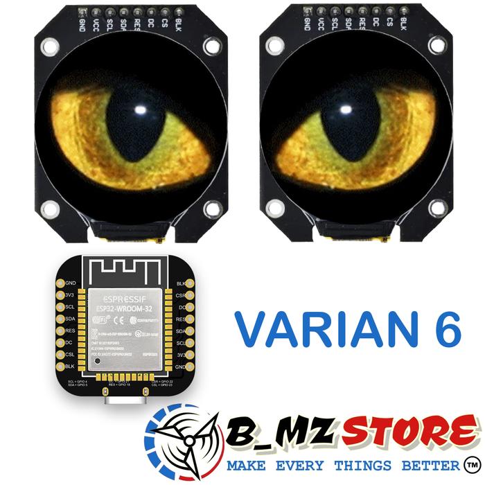 Gambar Paket Display Animasi TFT Mata Bergerak - ESP32 - Varian 6 dari bmzstorejogja undefined Tokopedia