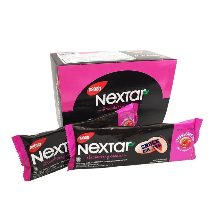 Gambar Nabati Nextar BOX - Netto 10 Bks x 34 gr - BOX-Strawberry dari Eungstore884 undefined Tokopedia