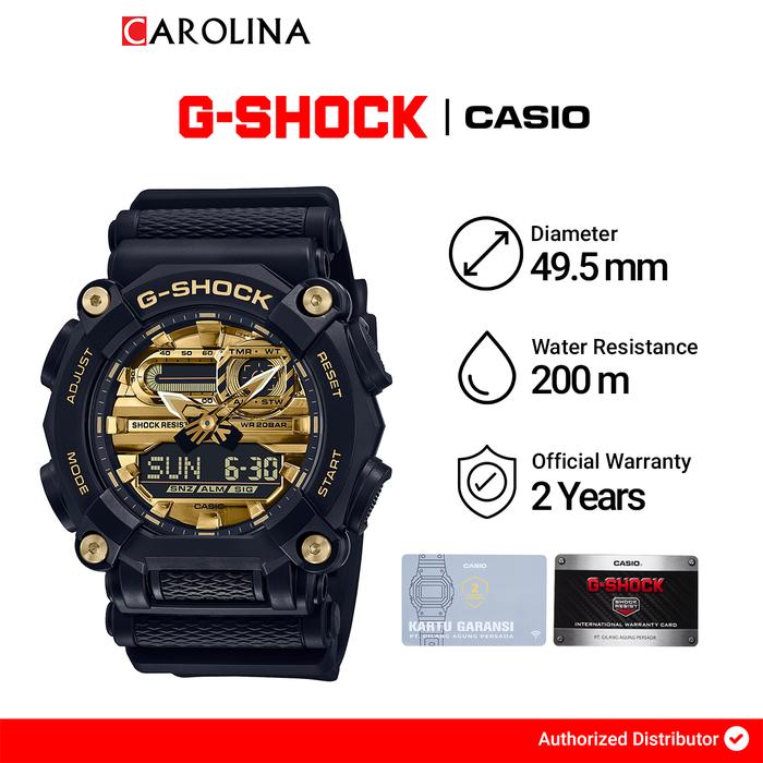 Promo Jam Tangan Pria Casio G-SHOCK GA-900AG-1A Cicil 0% 3x Kota