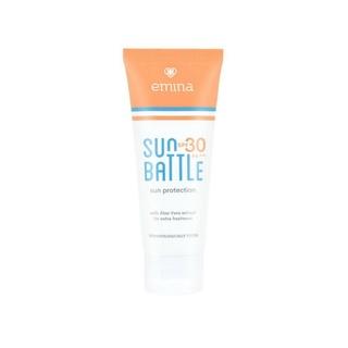 Gambar Emina Sunscreen Sun Battle Sun Protection SPF 30 45 PA +++ - SB SPF 30 dari Skincarenya Cindy undefined Tokopedia