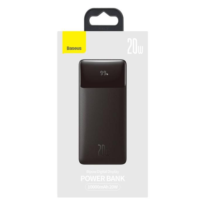 Gambar Baseus Powerbank 10000mAh 20000mAh 20W PD Quick Charge Ultra Slim Premium with Digital Display - 10000 mah dari SilverNest undefined Tokopedia