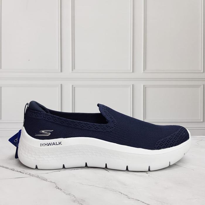 Jual SKECHERS GOWALK FLEX WOMEN/SEPATU SLIP ON WANITA Biru, 38