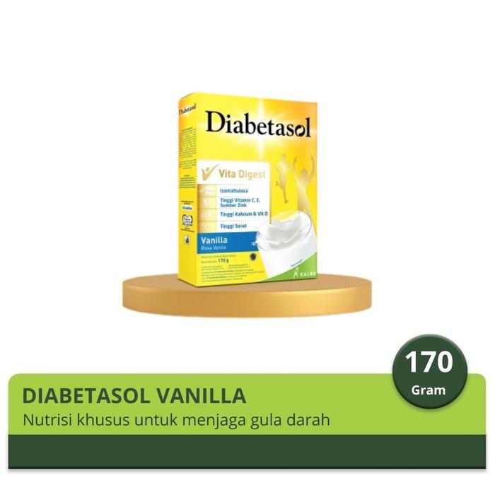 Gambar SUSU BUBUK DIABETASOL 170 GRAM - VANILLA dari Wisata Kuliner Nusantara undefined Tokopedia