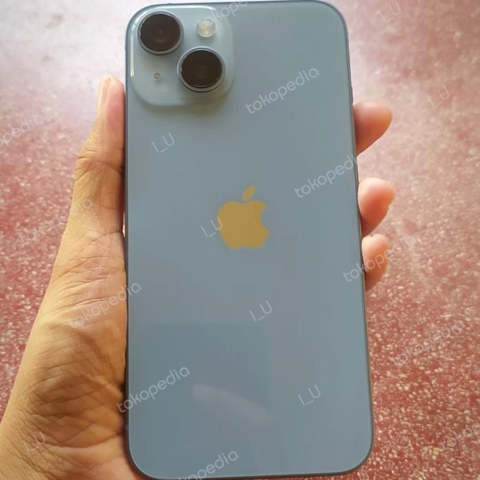Gambar iphone 14 128gb second Nego - Biru dari IaUn Store undefined Tokopedia