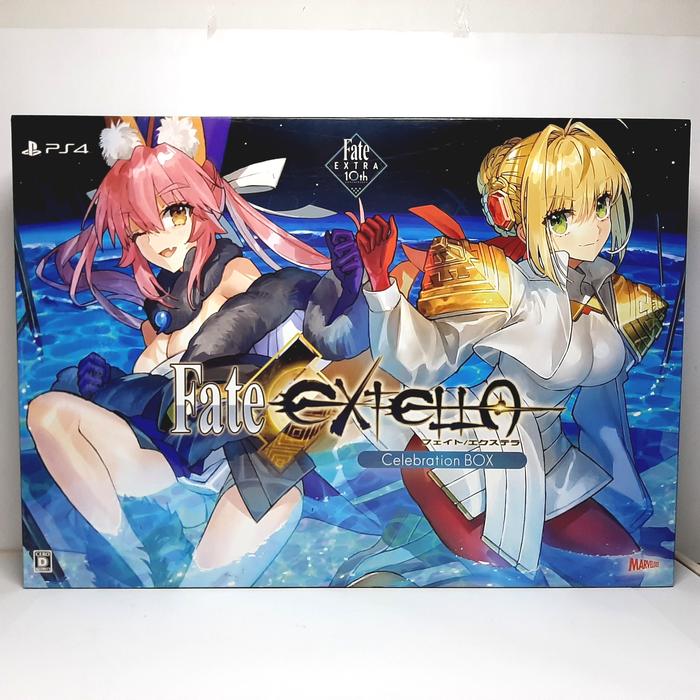 Gambar [RARE] Fate/Extella Celebration Box for PS4 Game - Fate/EXTRA 10th Anniversary Special Limited Edition Box - Original Official MIB dari Phantom's Shop undefined Tokopedia