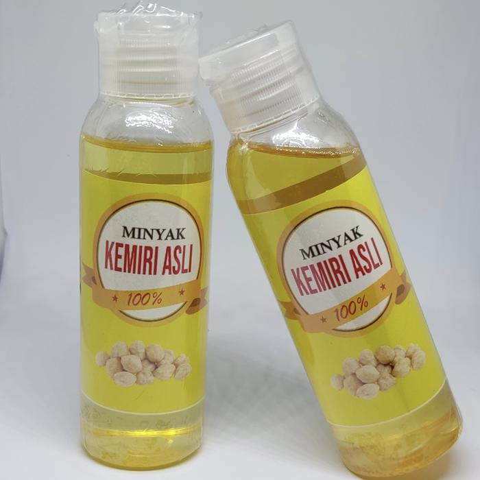 Gambar 100ml Minyak Kemiri Original Penumbuh Rambut Botak Alis Brewok Asli dari Solo Grosir undefined Tokopedia