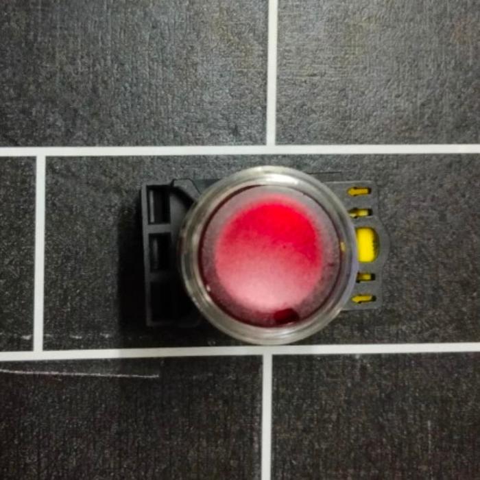 Gambar Push Button LED LA115-A - Merah - Merah dari Bintang Elektrik Semesta undefined Tokopedia