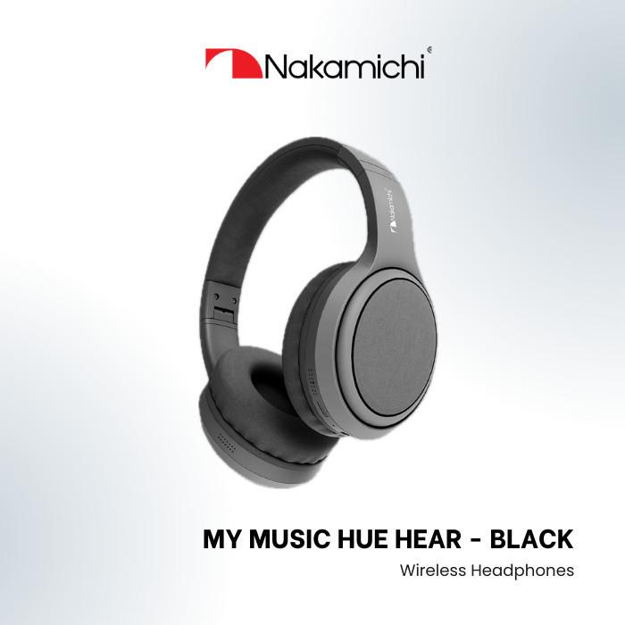 Gambar Nakamichi My Music Hue Hear Super Bass Wireless Bluetooth Headphones - Hitam dari Genzomono undefined Tokopedia