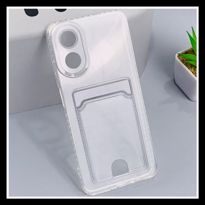 Gambar Oppo A17 / A17K 4G Neo Crystal Card Slot Original Soft Case Casing Silicone Cover Clear Transparan Tpu - CLEAR., OPPO A17  dari Original Shop Nillkin undefined Tokopedia