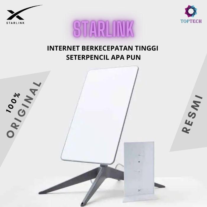 Gambar STARLINK Internet Kit Satellite Antenna & WiFi Router Kit - Dual-band - SpaceX RESMI STARLINK INDONESIA dari Top Tech Comp undefined Tokopedia