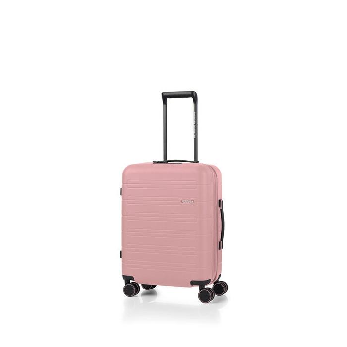 Gambar AMERICAN TOURISTER Novastream Spinner Koper Hardcase Expand Security Zipper Cabin 20inch - Vintage Pink dari Kopertasindo undefined Tokopedia