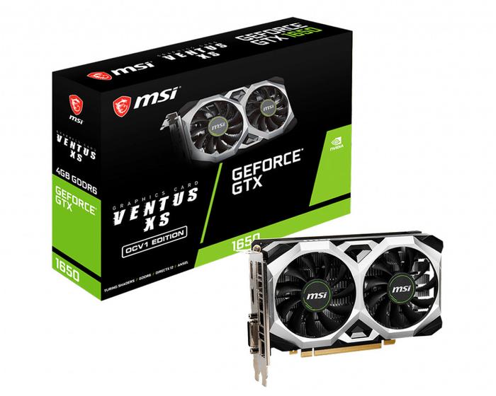 MSI GeForce GTX 1630 4GB VENTUS XS OC DAN GTX 1650 D6 VENTUS XS OCV3 VGA  GTX1650 4GB GTX 1650 6GB GTX 1630 4GB di Terra Master_new Tokopedia