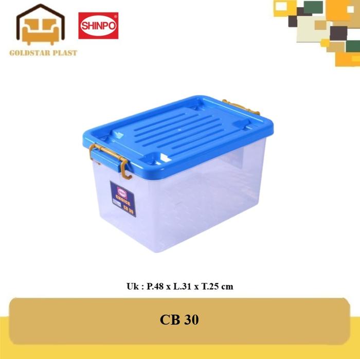 Gambar Shinpo Container Box Plastik | Storage Box Multifungsi CB - CB 30 dari Goldstarplast undefined Tokopedia