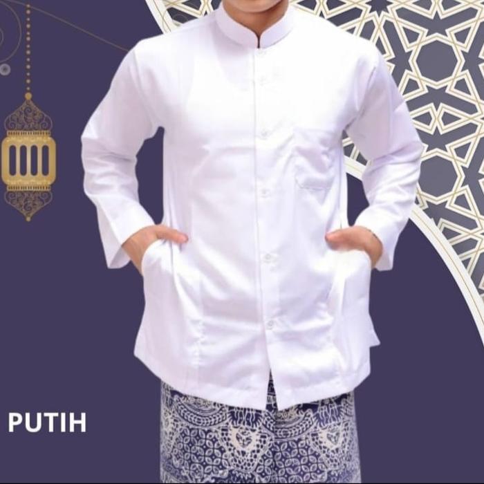 Gambar baju taqwa koko pria lengan panjang - Hitam dari TOKO DI NONAKTIFKAN...... undefined 5 Tokopedia