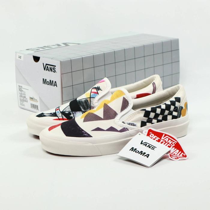 Gambar Sepatu Vans Slip On x Moma Vasily kandisiky Made In China - vans Moma, 37 dari 2Sneakers Bdg undefined Tokopedia